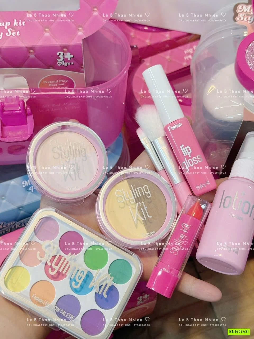 BỘ ĐỒ CHƠI TRANG ĐIỂM CHO BÉ