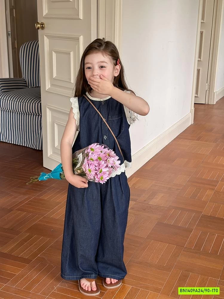 SÉT DENIM QUẦN SUÔNG 25C147 AMBB