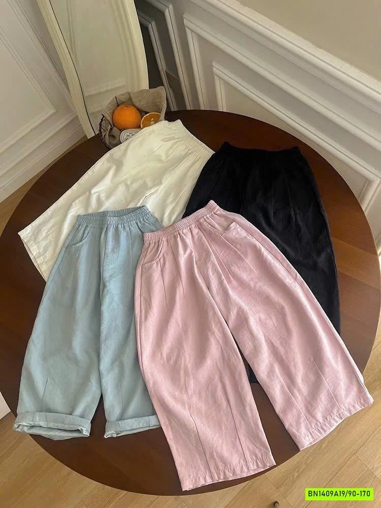 BAGGY MỀM GÂN TRƯỚC 25B009 AMBB