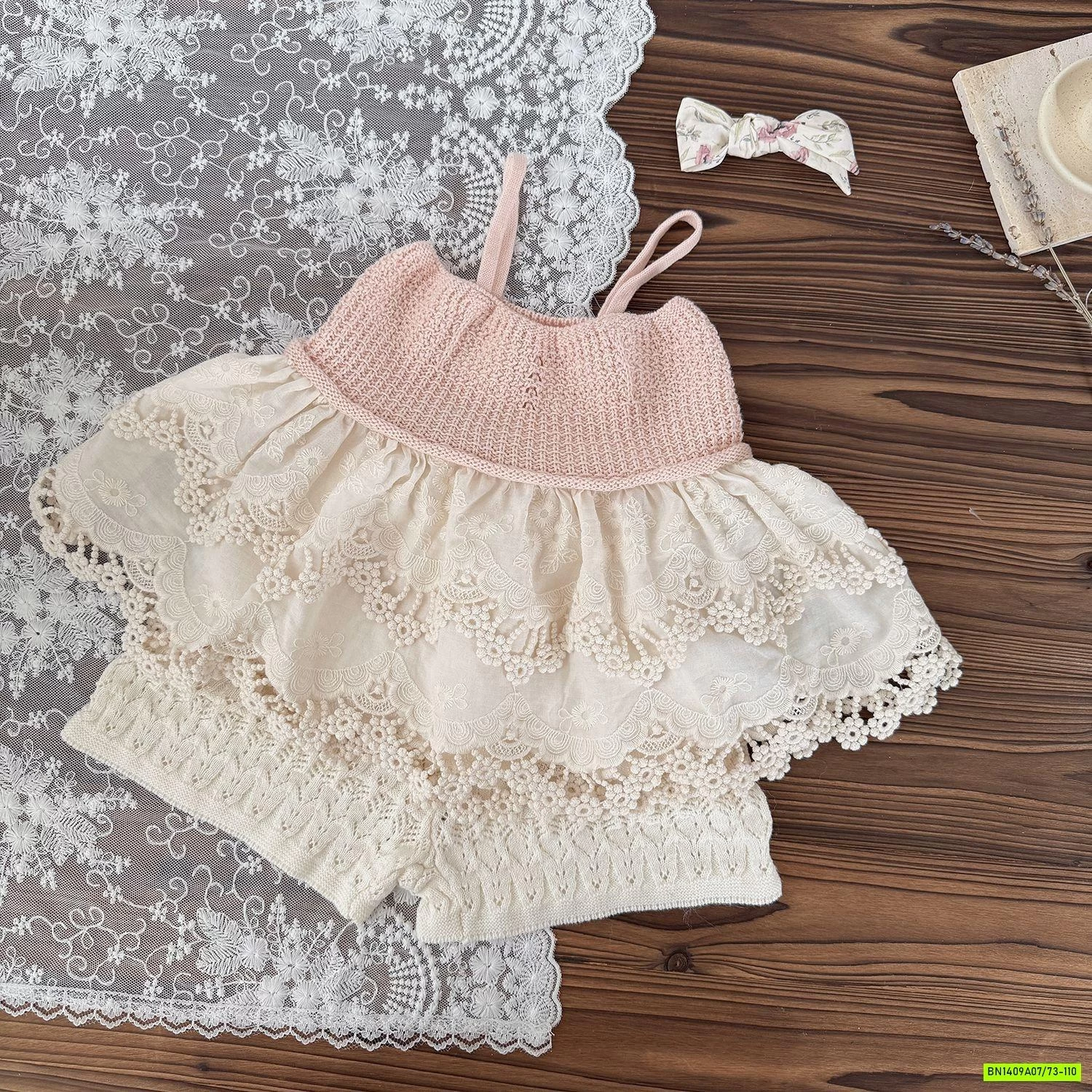 SHORT LEN DỆT CẠP CAO CUTEMILY