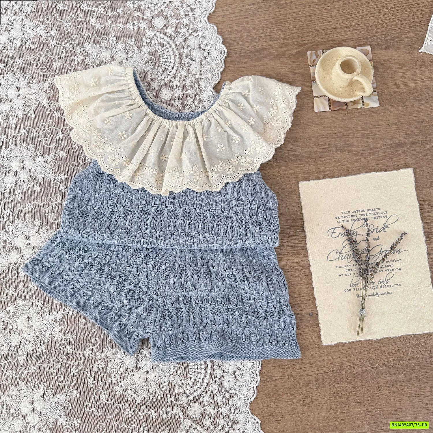 SHORT LEN DỆT CẠP CAO CUTEMILY