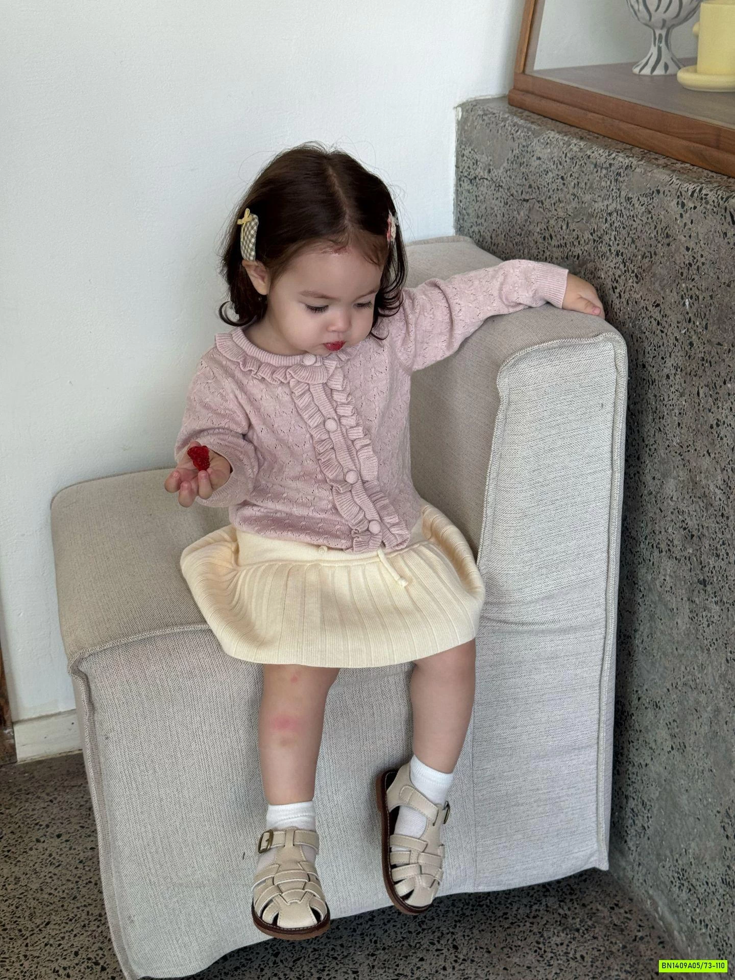 CARDIGAN LEN BÈO NHÚN CUTEMILY