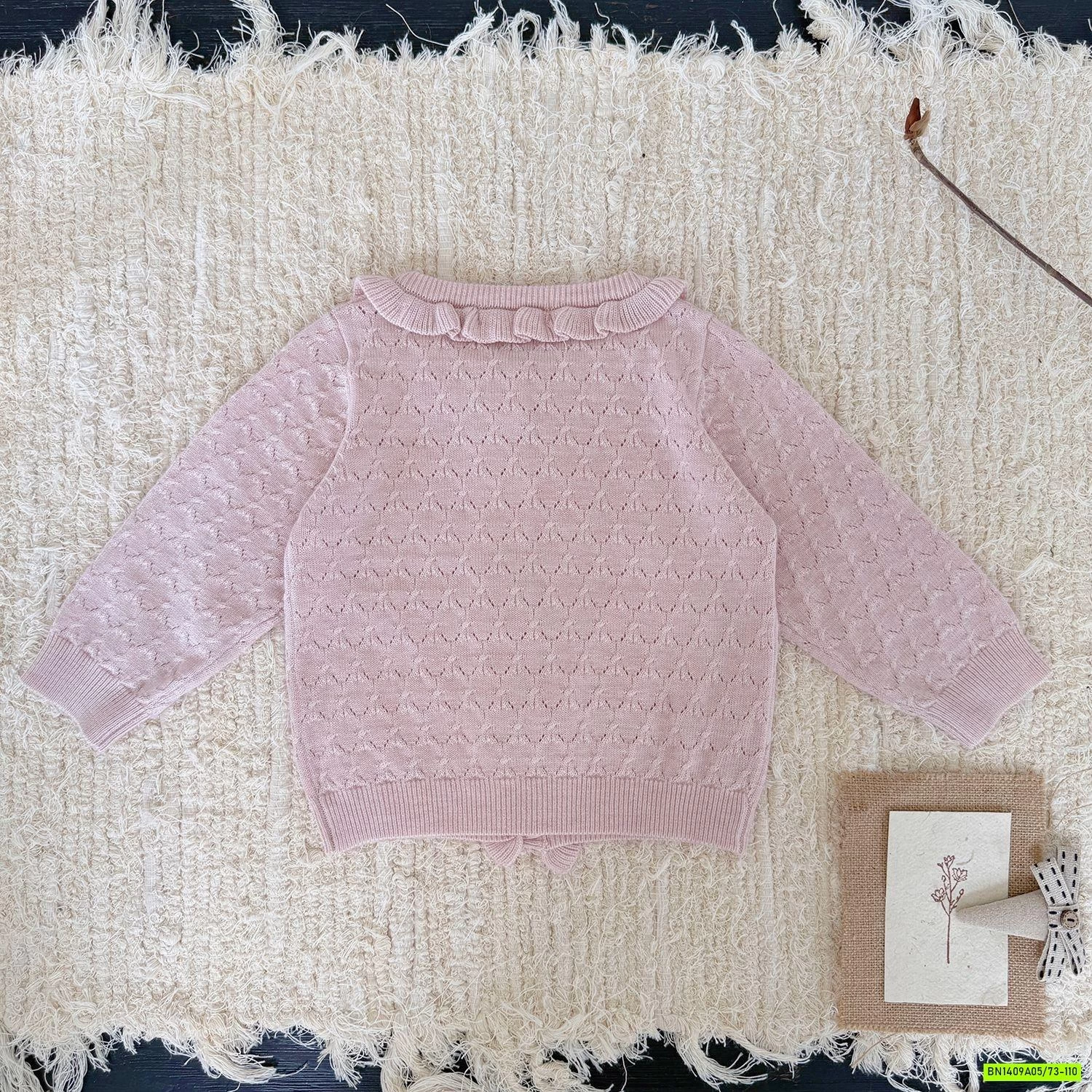 CARDIGAN LEN BÈO NHÚN CUTEMILY