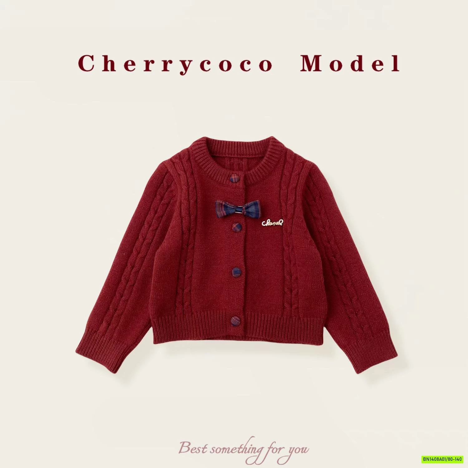 SÉT CARDIGAN ĐẦM JEANS CHERRYCOCO
