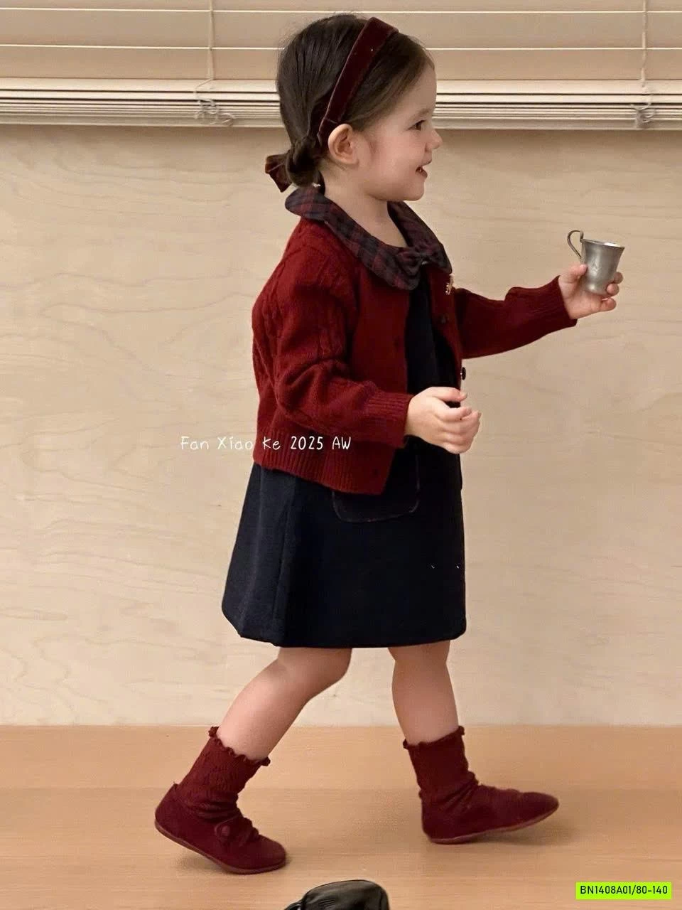 SÉT CARDIGAN ĐẦM JEANS CHERRYCOCO