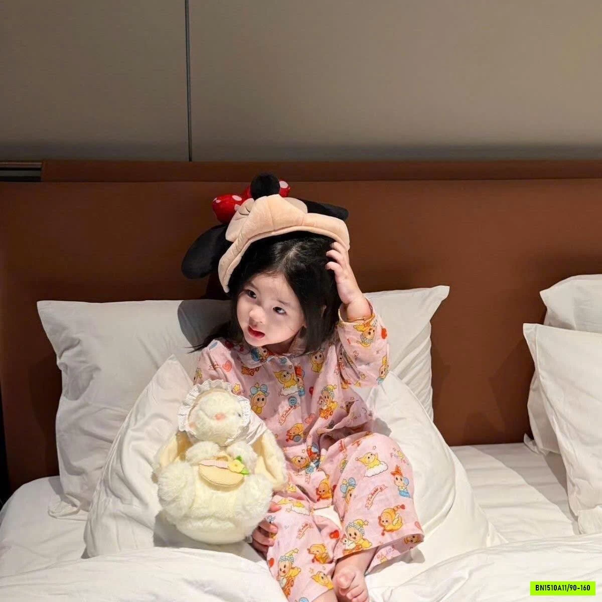 BỘ PIJAMA MẶC NHÀ DÀI TAY CHO BÉ GÁI