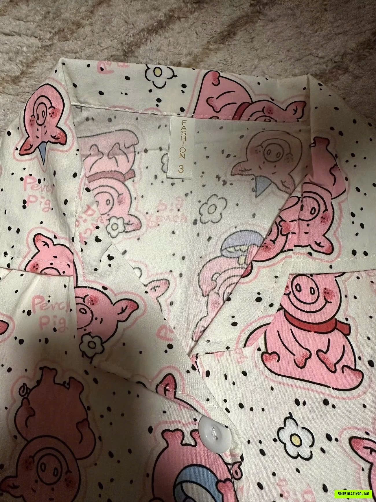 BỘ PIJAMA MẶC NHÀ DÀI TAY CHO BÉ GÁI
