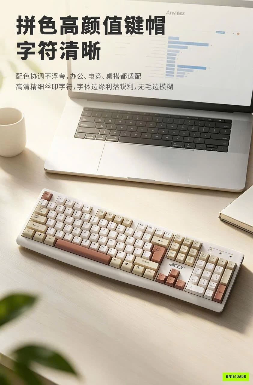 BỘ BÀN PHÍM KHÔNG DÂY KÈM CHUỘT ACER