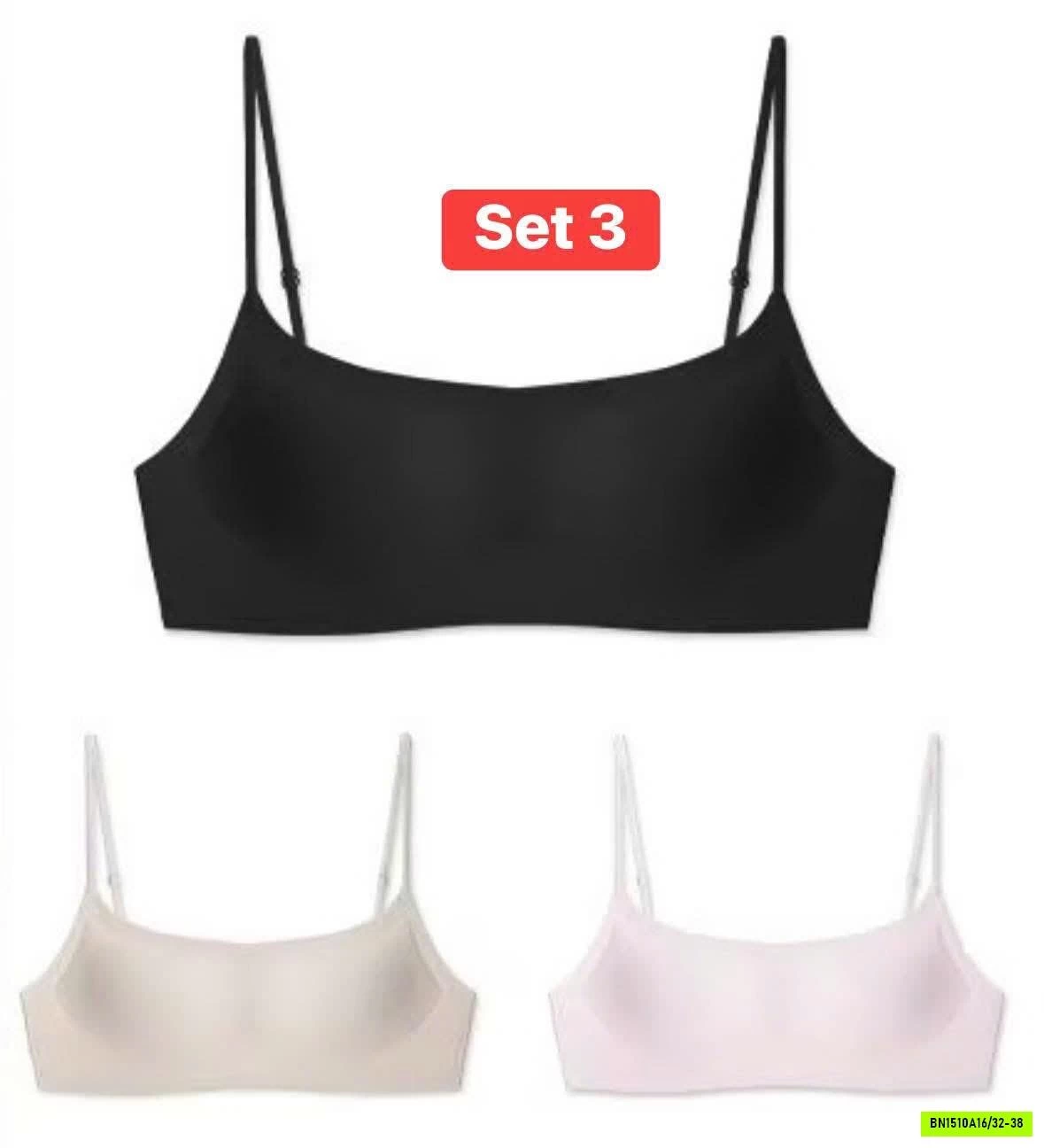 HỘP 3 ÁO BRA SHIROU SALE