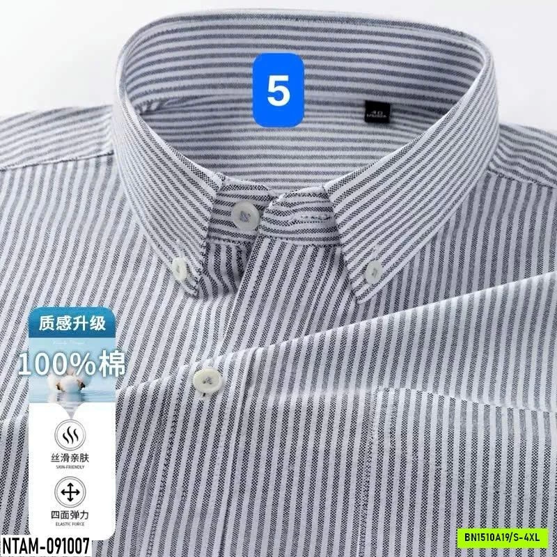 SƠ MI NAM 100% COTTON