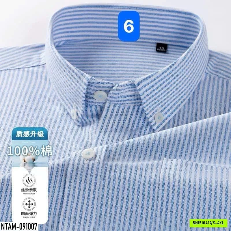 SƠ MI NAM 100% COTTON
