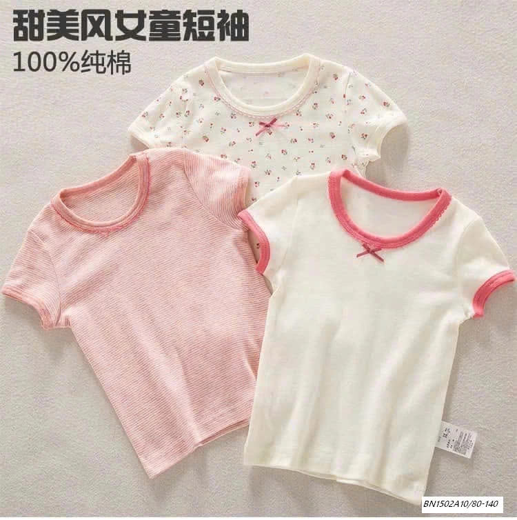 SÉT 3 ÁO/3 QUẦN COTTON GIẤY