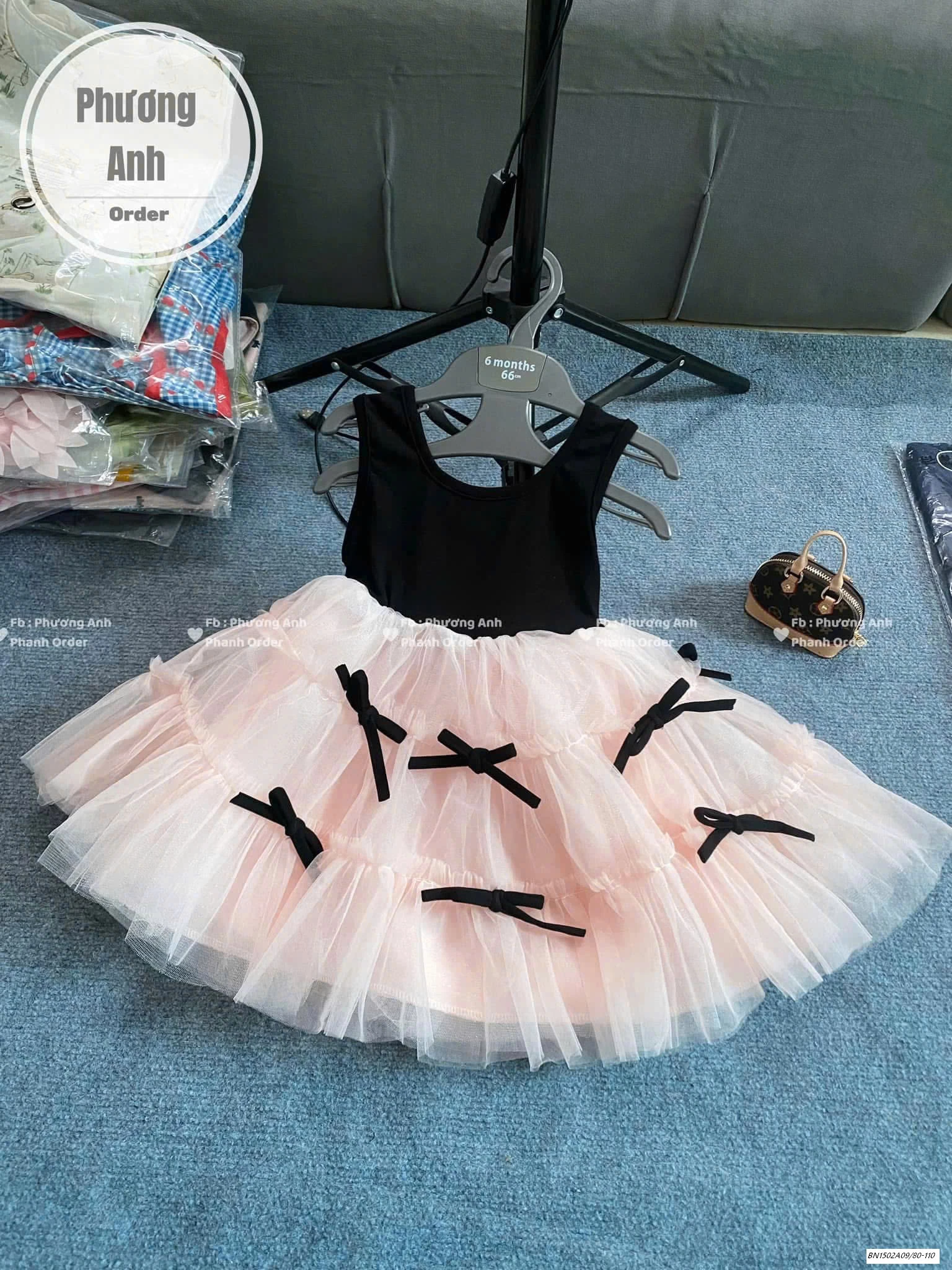 ĐẦM TUTU BỒNG GẮN NƠ