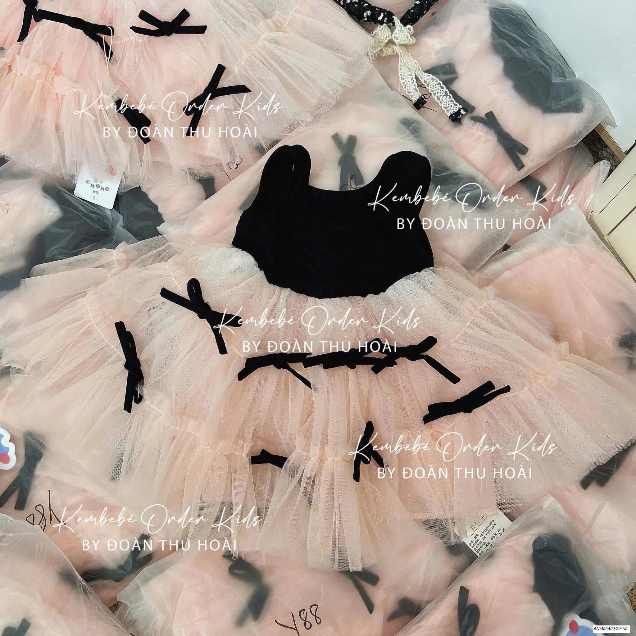 ĐẦM TUTU BỒNG GẮN NƠ