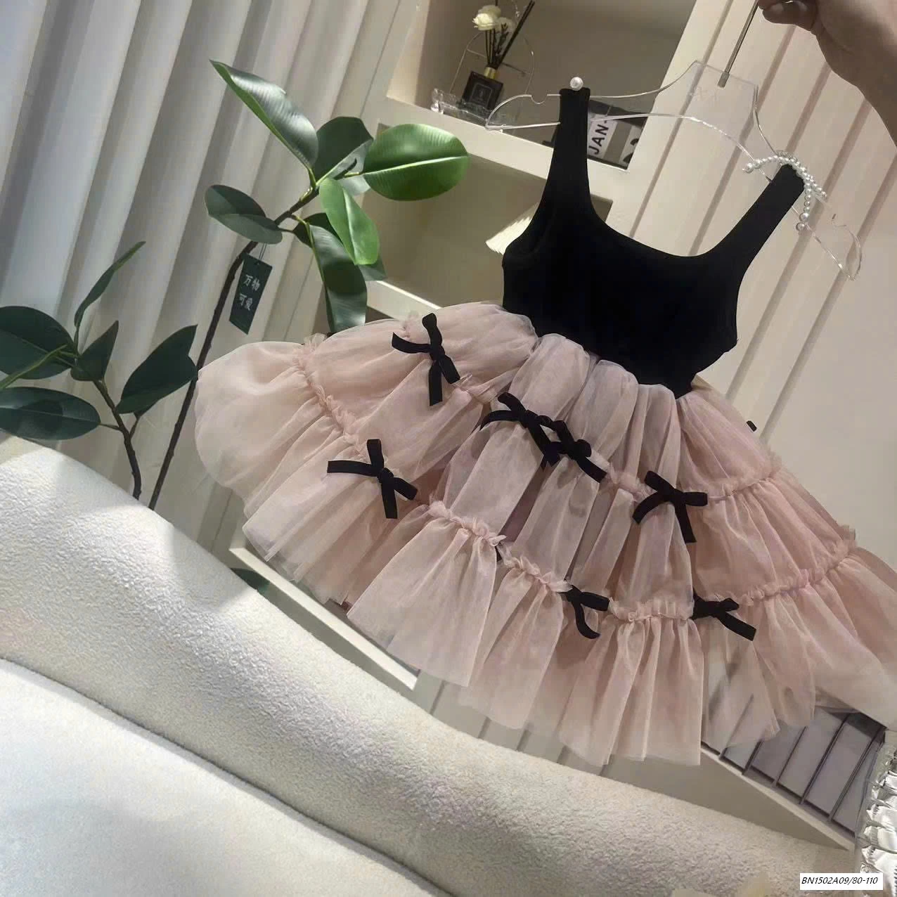 ĐẦM TUTU BỒNG GẮN NƠ