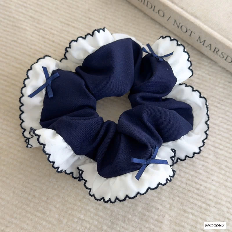 SÉT 2 BUỘC TÓC CARO NƠ