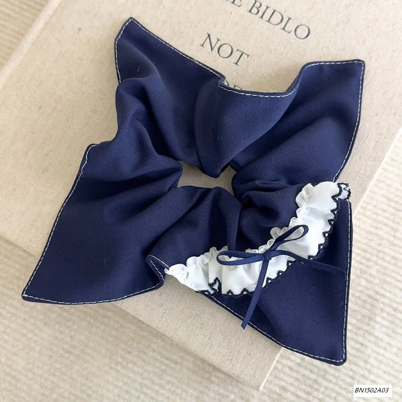 SÉT 2 BUỘC TÓC CARO NƠ