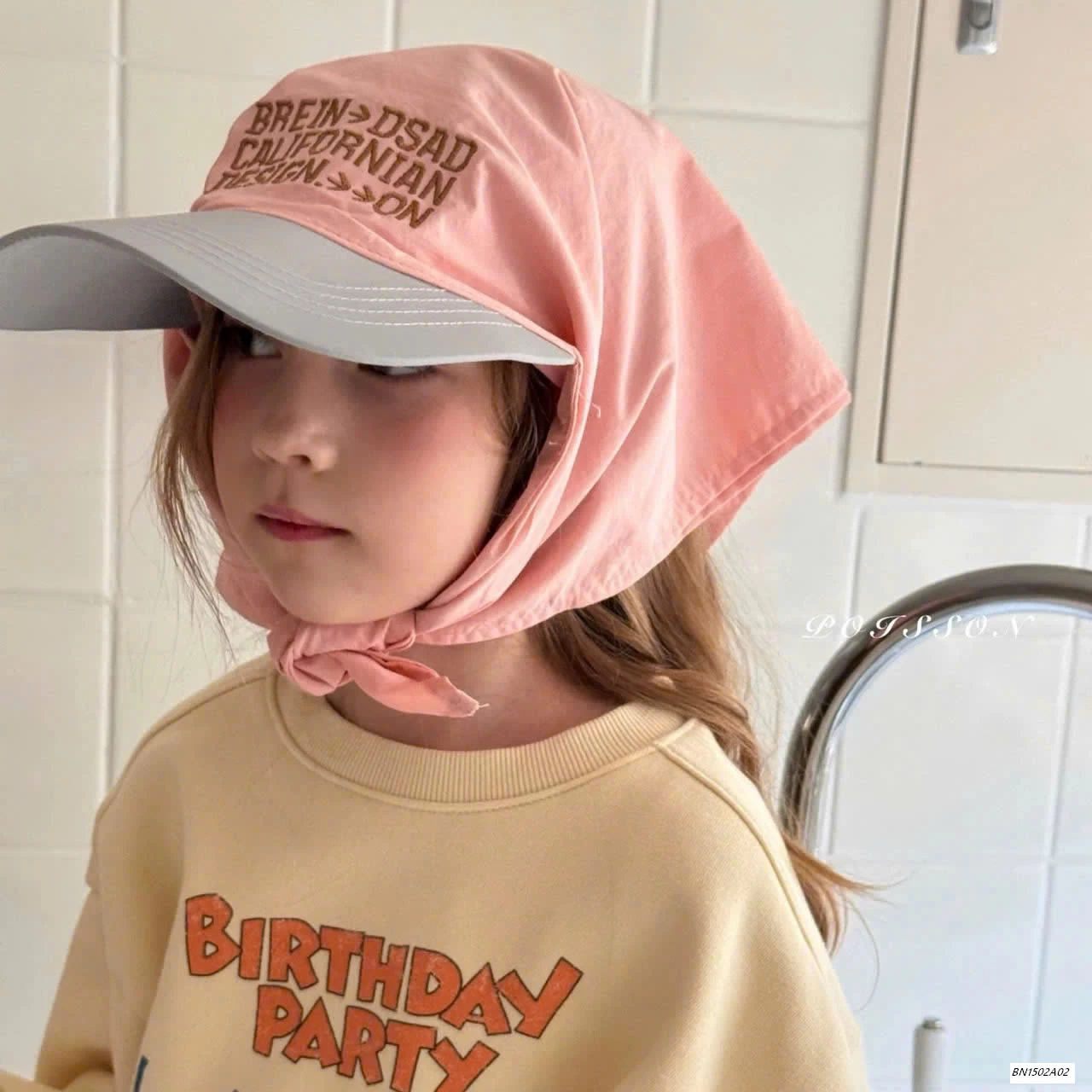 MŨ CHỐNG NẮNG DÁNG KHĂN TRÙM