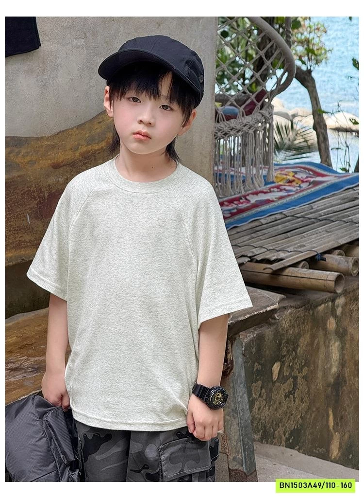 ÁO THUN TRƠN CỔ TRÒN BASIC