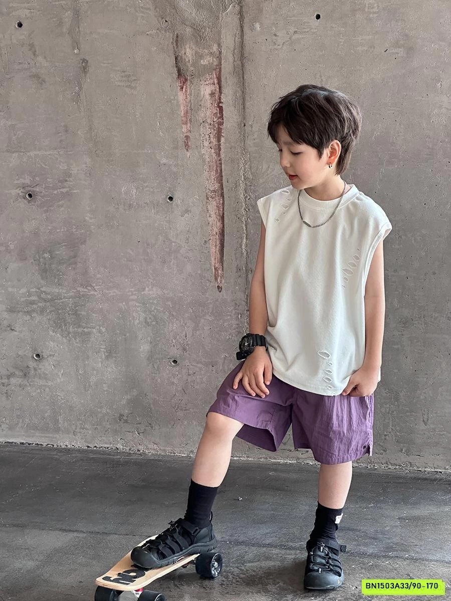 SHORT GIÓ TRƠN MÀU TÚI SAU 25B136 AMBB