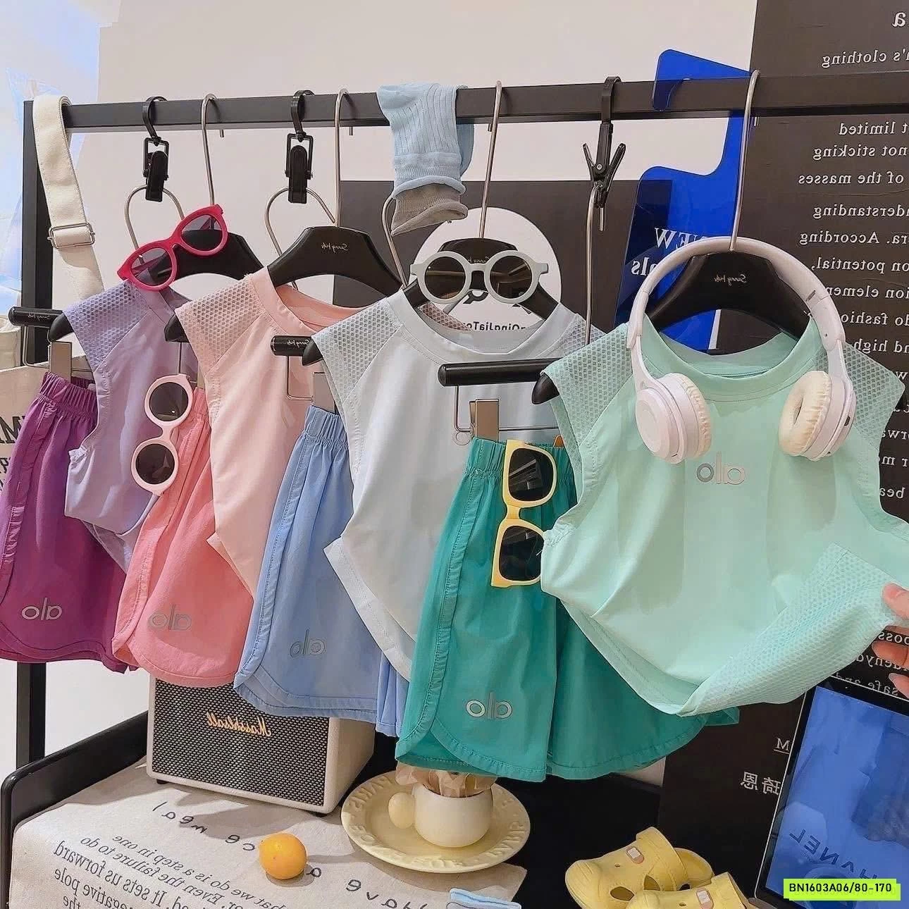 BỘ THỂ THAO SÁT NÁCH QUẦN GIÓ