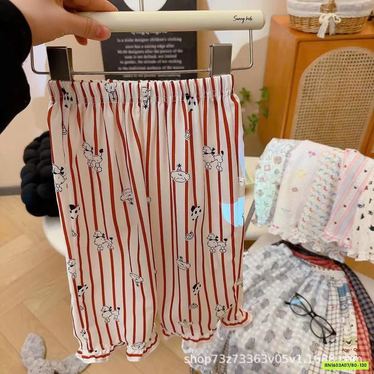 QUẦN CHỐNG MUỖI HỌA TIẾT DỄ THƯƠNG