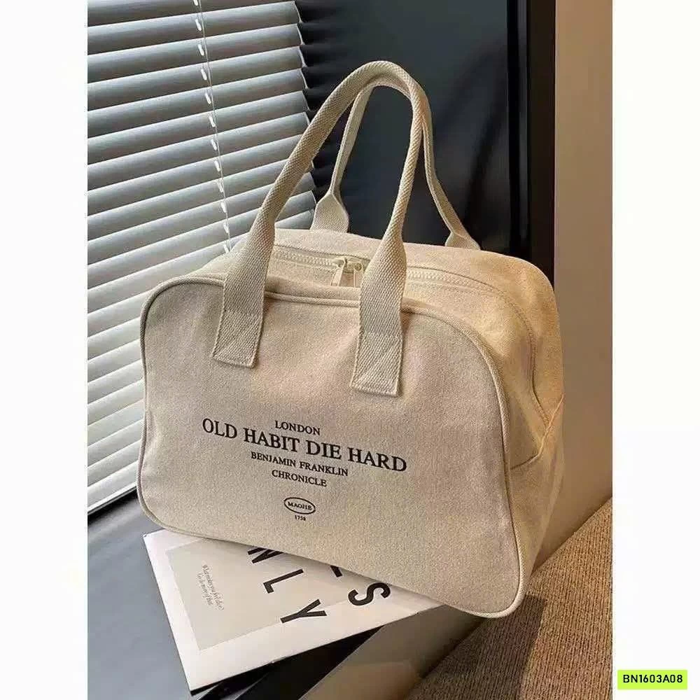 TÚI DU LỊCH THỜI TRANG CANVAS