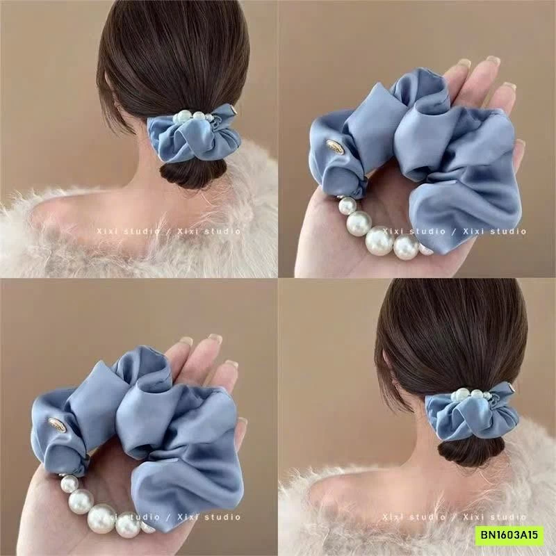 SET 4 SCRUNCHIES MIX NGỌC TRAI