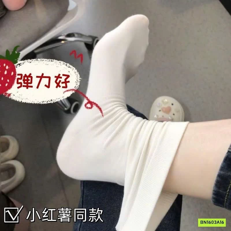 SET 10 TẤT TRƠN CAO CỔ