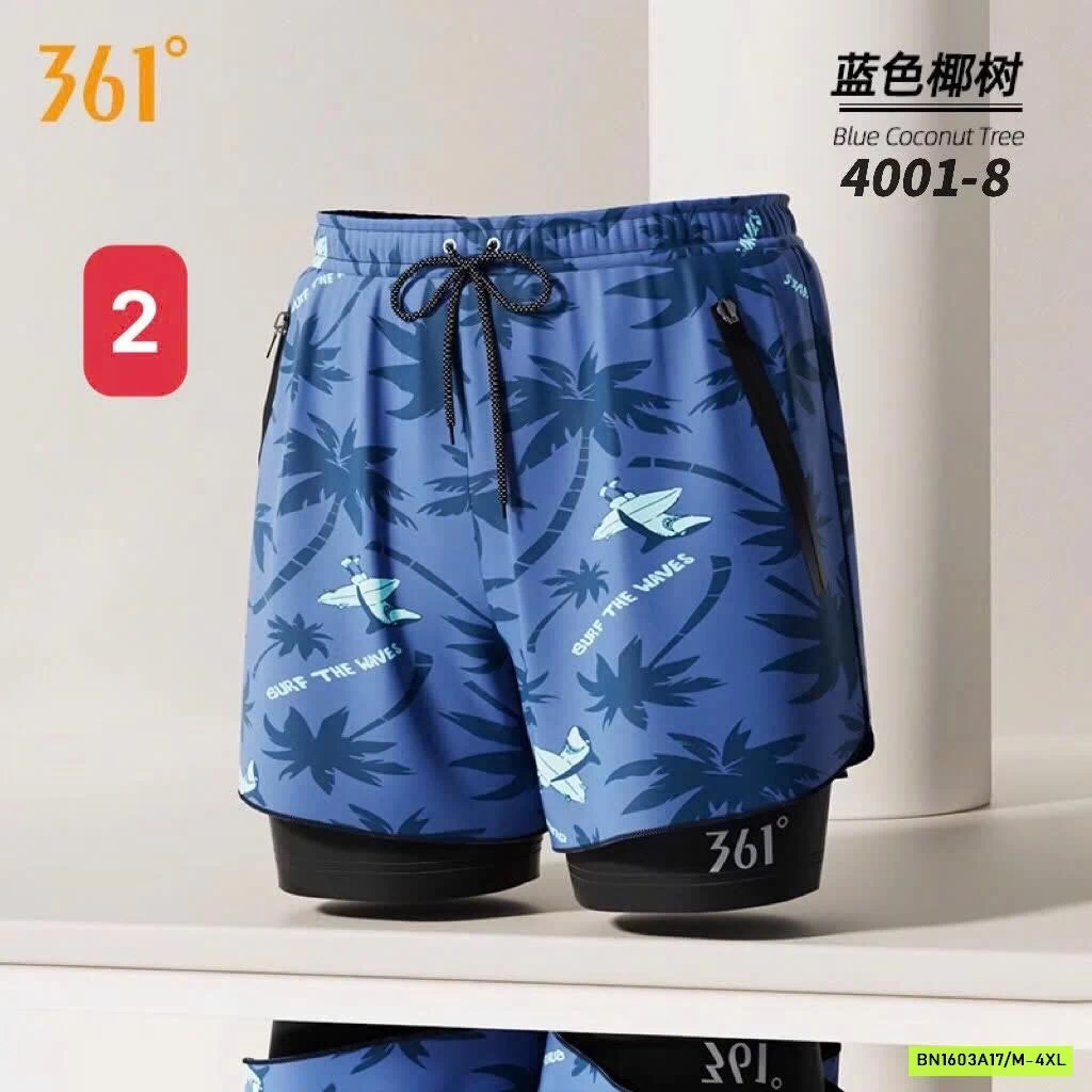 QUẦN SHORT ĐI BƠI 361 CHO NAM