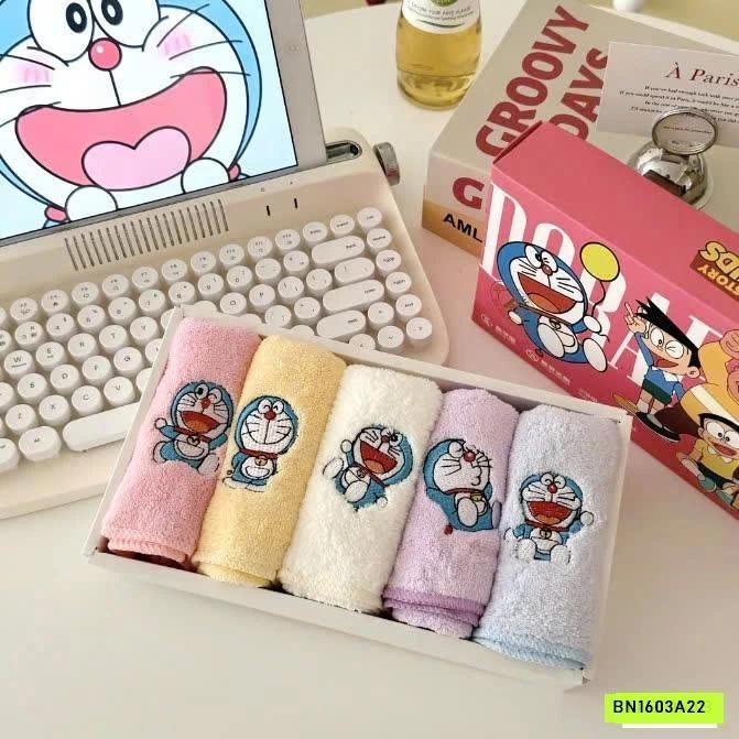 SÉT 5 KHĂN MẶT SIÊU MỀM CHO BÉ