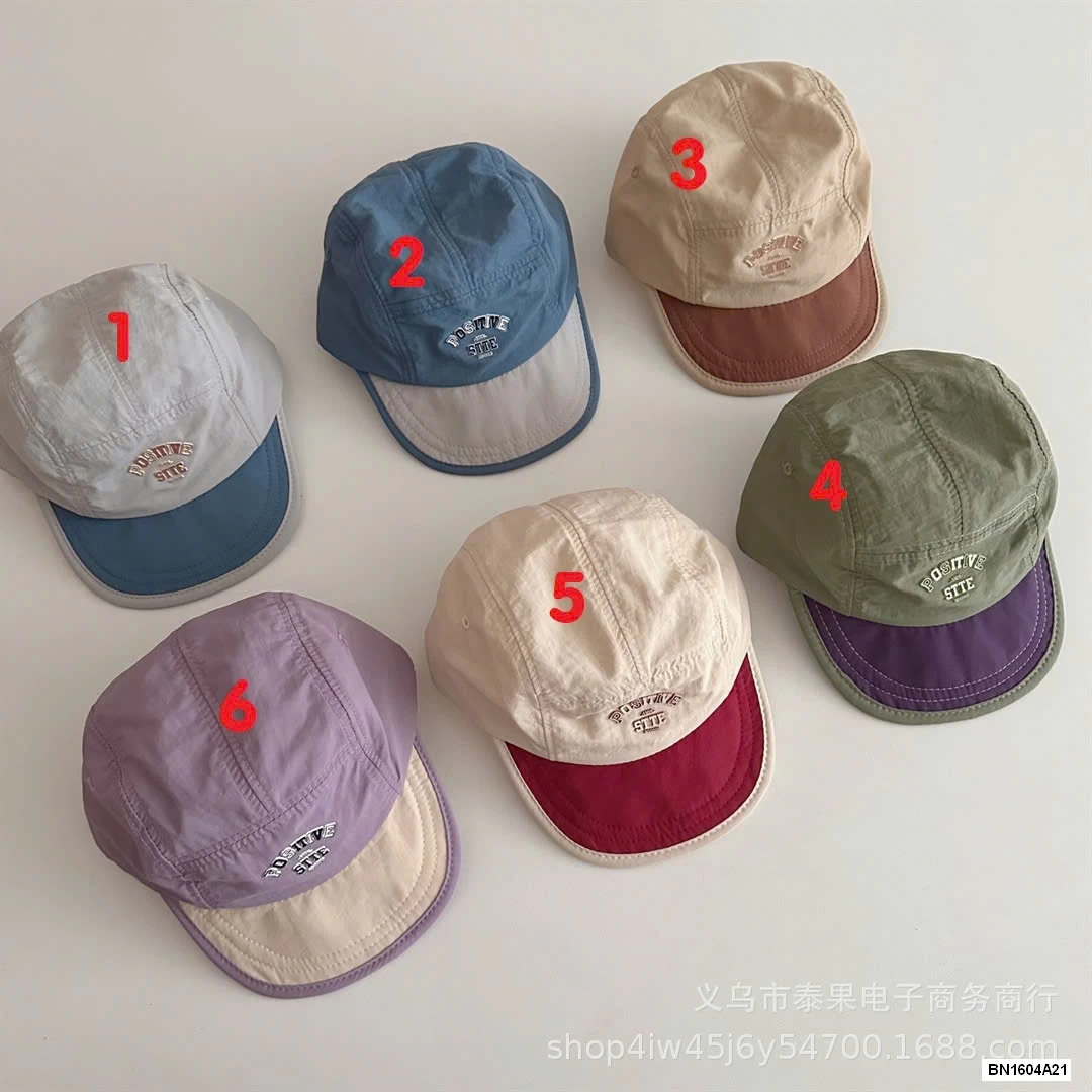 MŨ LƯỠI TRAI MỀM PHỐI MÀU