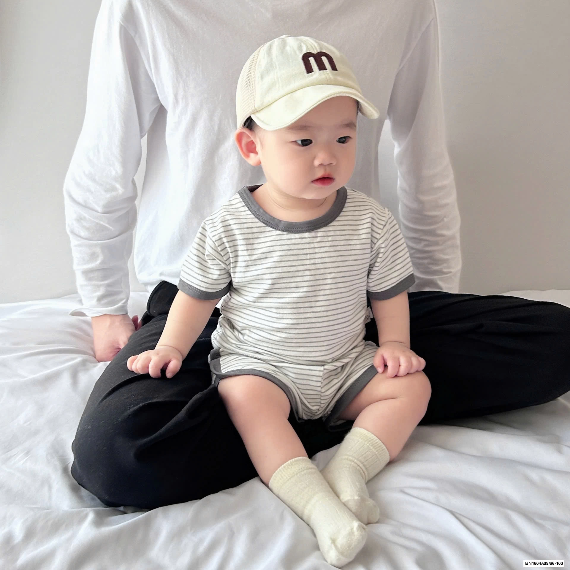 SÉT BỘ COTTON KẺ SZ NHÍ