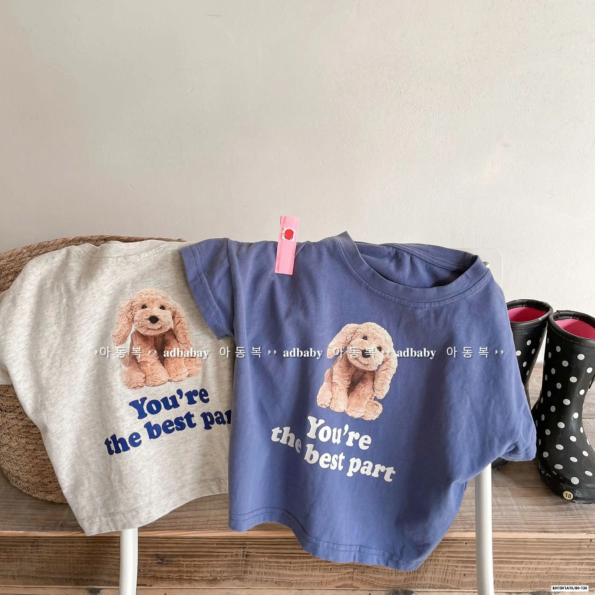 ÁO THUN CÚN ADBABY