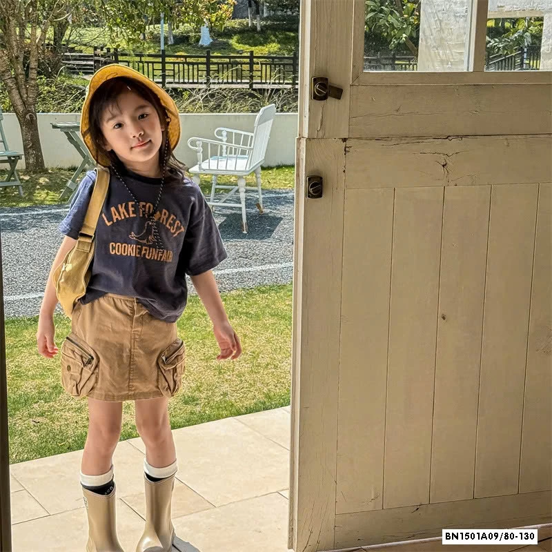 CHÂN VÁY KAKI TÚI HỘP ADBABY