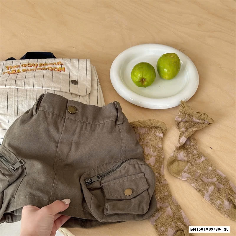 CHÂN VÁY KAKI TÚI HỘP ADBABY