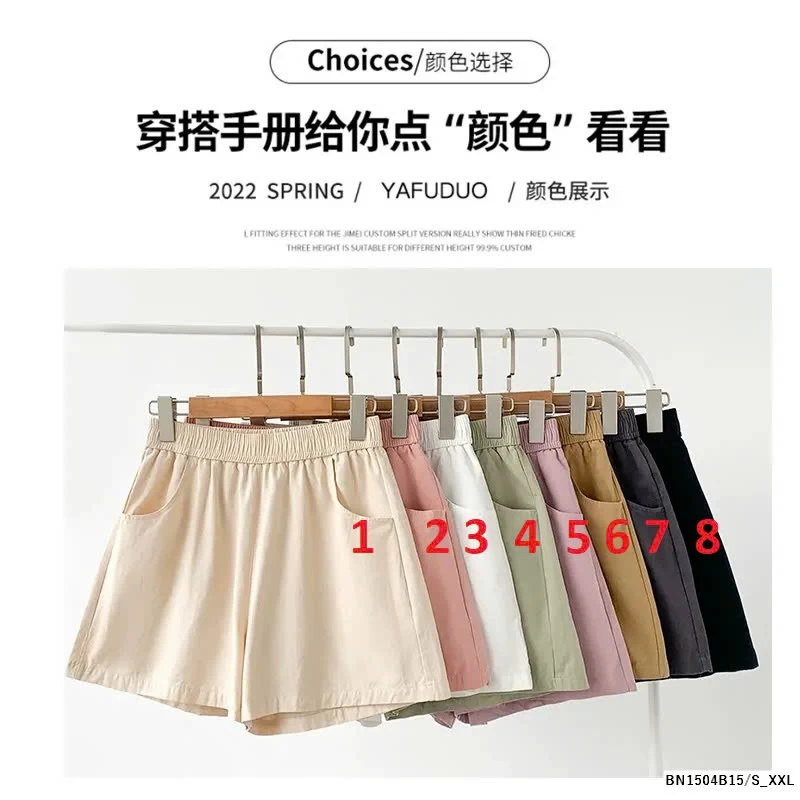 QUẦN SHORT  THÔ CẠP CHUN