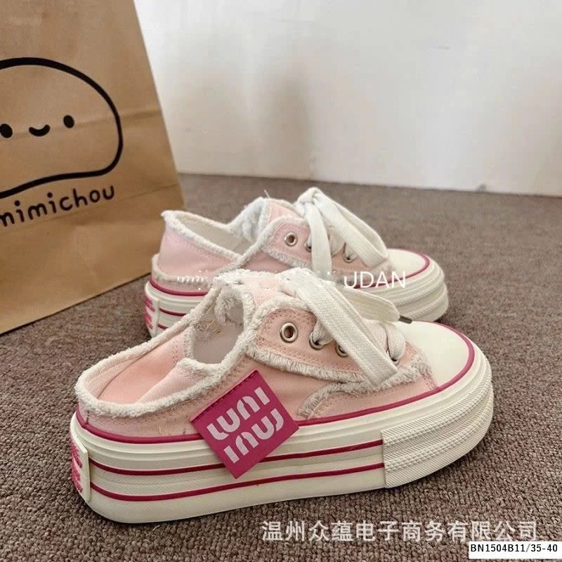 GIÀY SỤC VẢI ĐẾ CAO