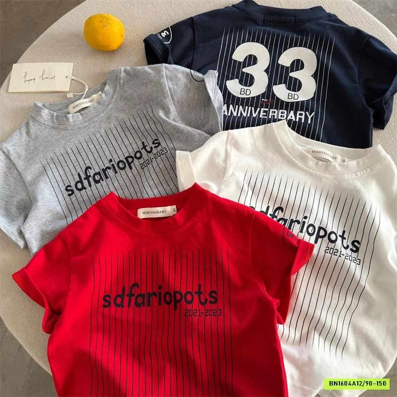 ÁO THUN SỌC SỐ 33 MMY