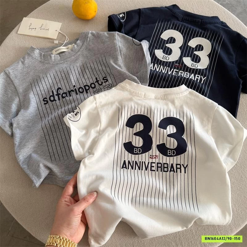 ÁO THUN SỌC SỐ 33 MMY