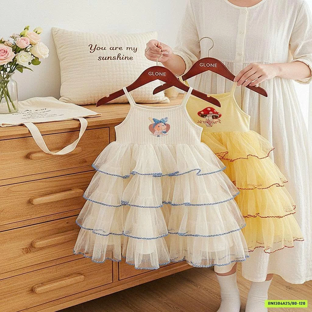 VÁY 2 DÂY PHỐI VOAN TUTU