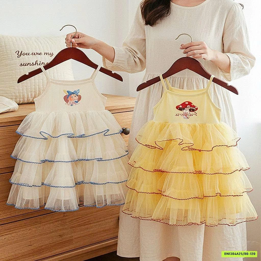 VÁY 2 DÂY PHỐI VOAN TUTU