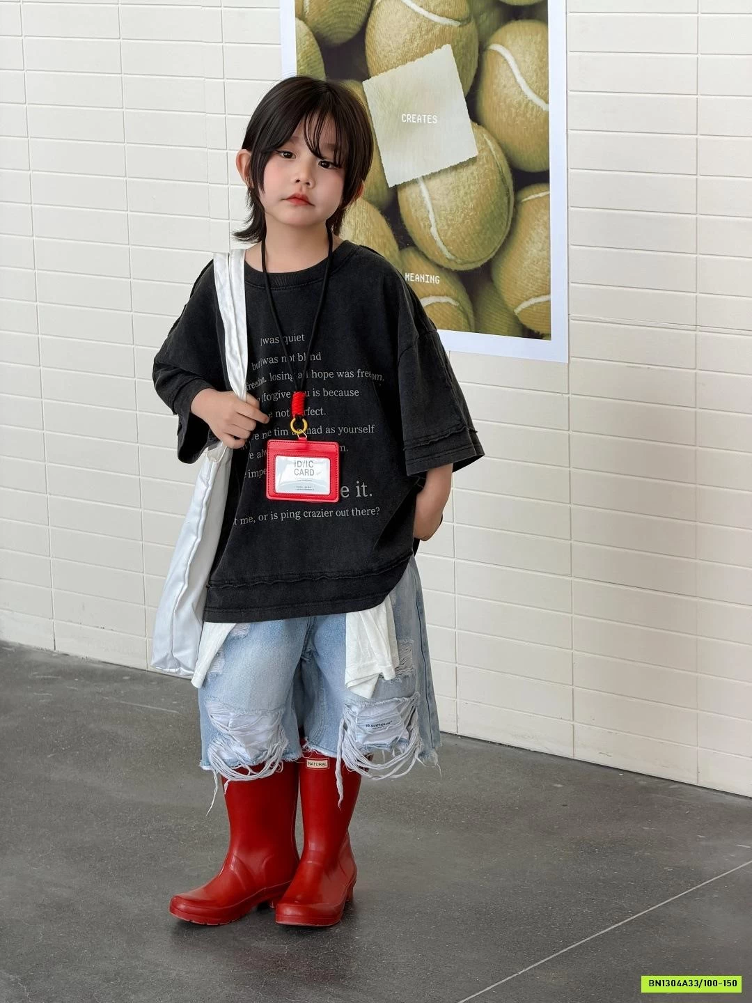 SHORT JEANS RÁCH CÁ TÍNH