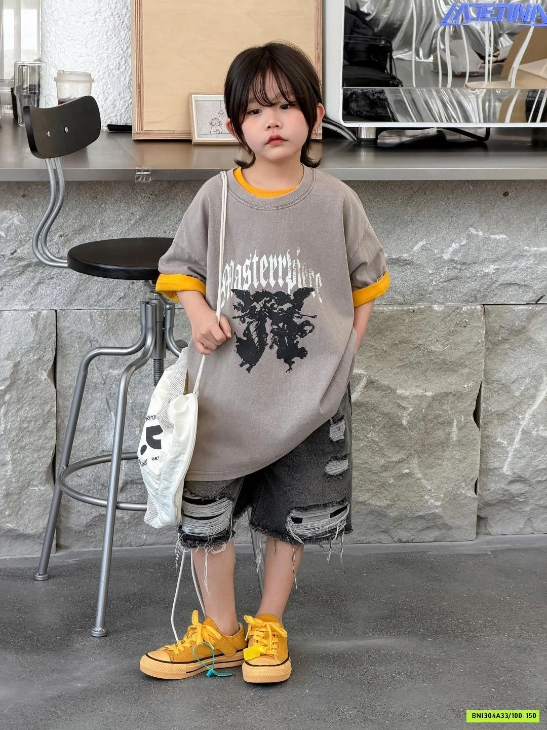 SHORT JEANS RÁCH CÁ TÍNH