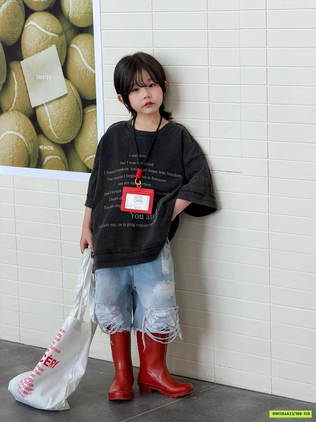 SHORT JEANS RÁCH CÁ TÍNH