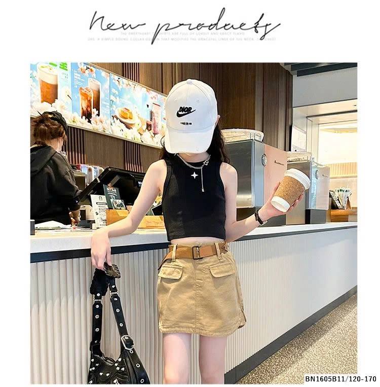 SÉT ÁO SÁT NÁCH MIX CHÂN VÁY CHỨ A