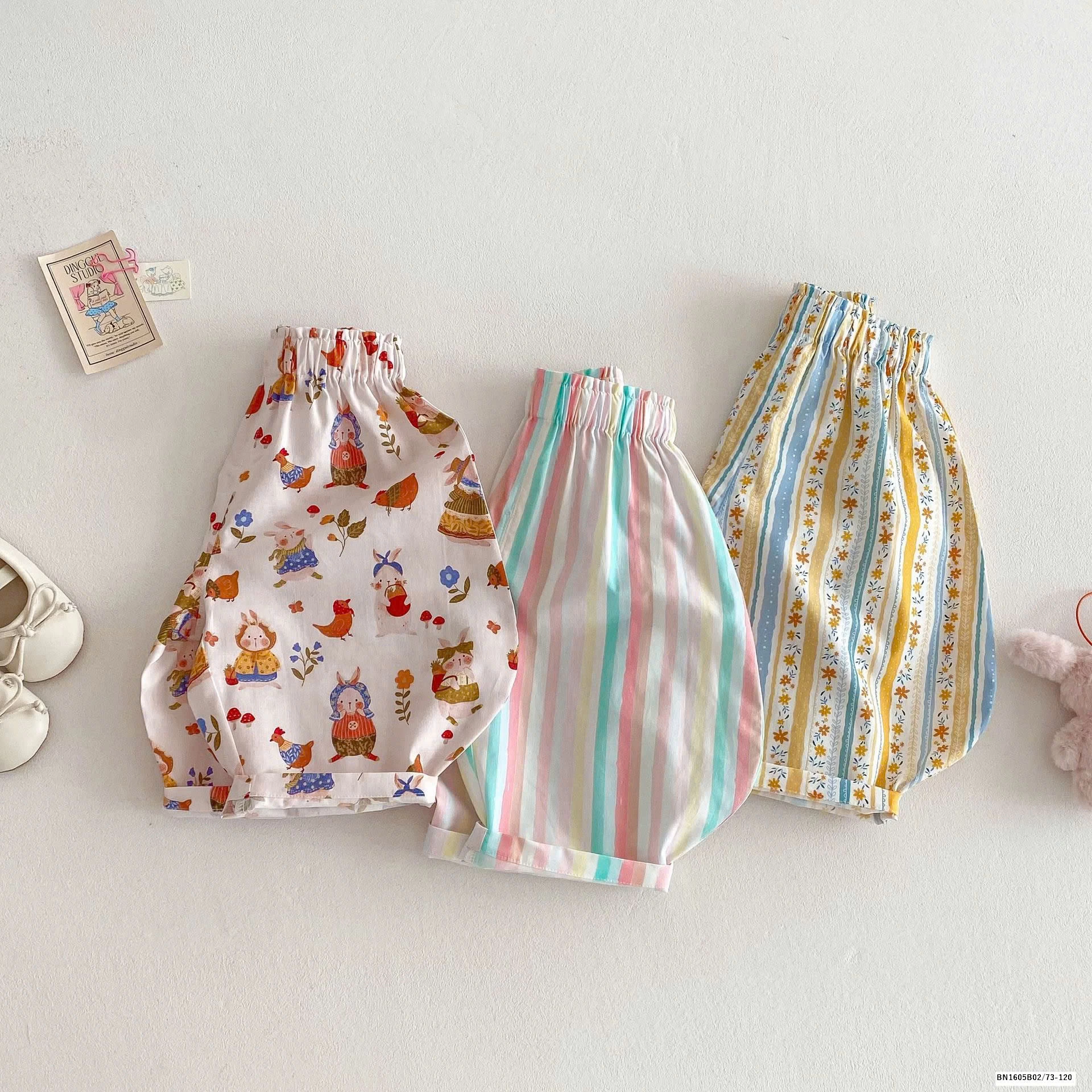 QUẦN THÔ HỌA TIẾT NHÍ