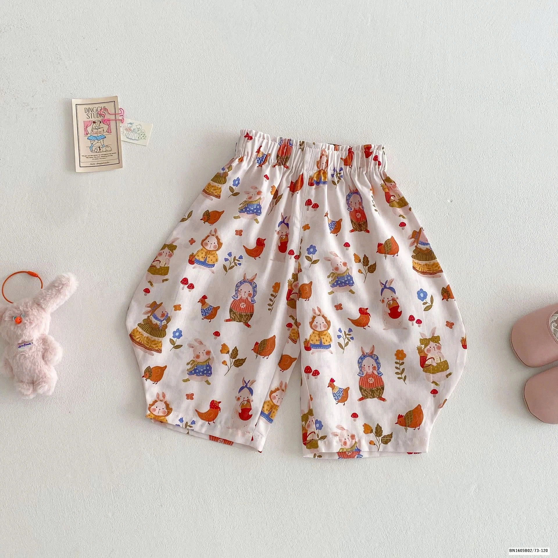 QUẦN THÔ HỌA TIẾT NHÍ