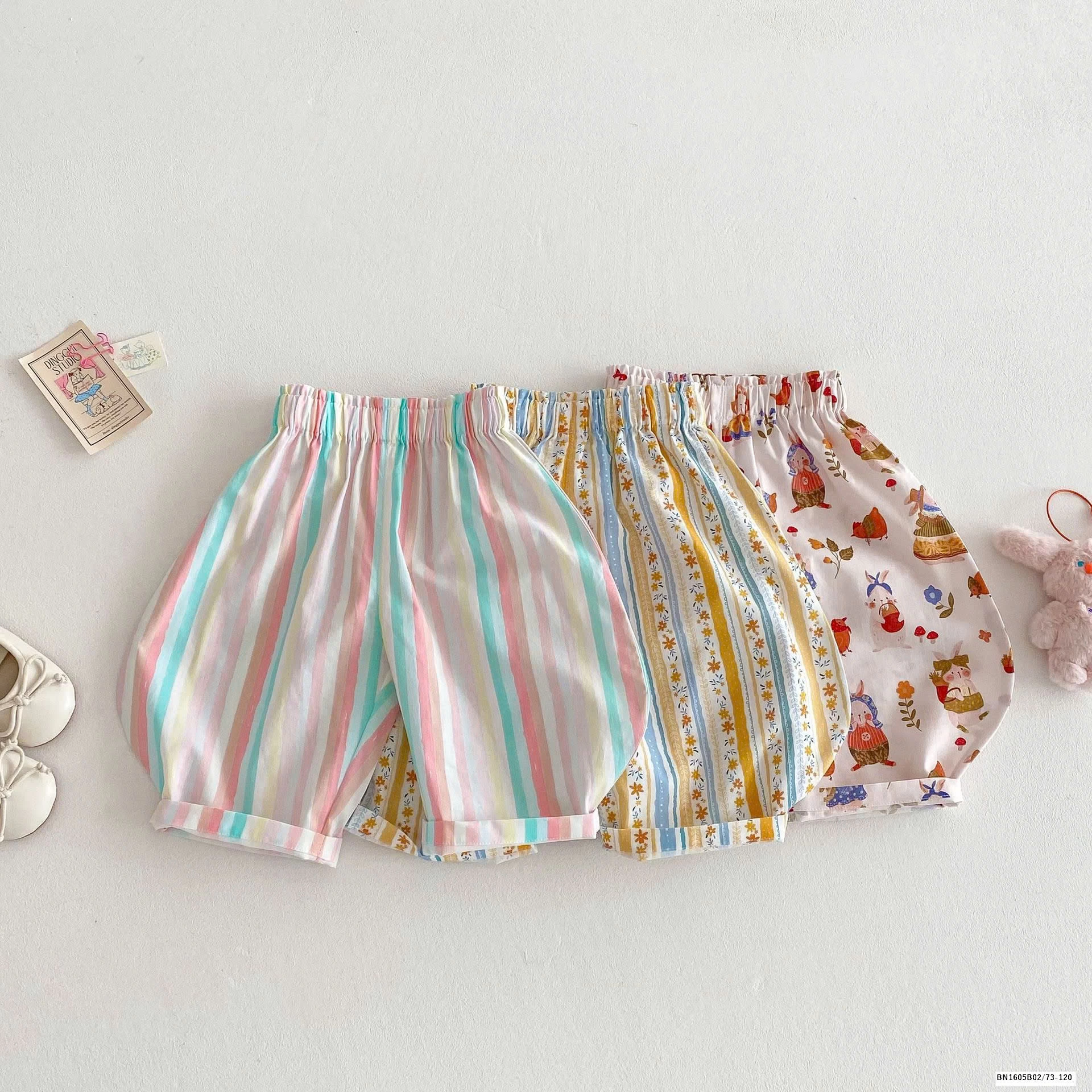 QUẦN THÔ HỌA TIẾT NHÍ