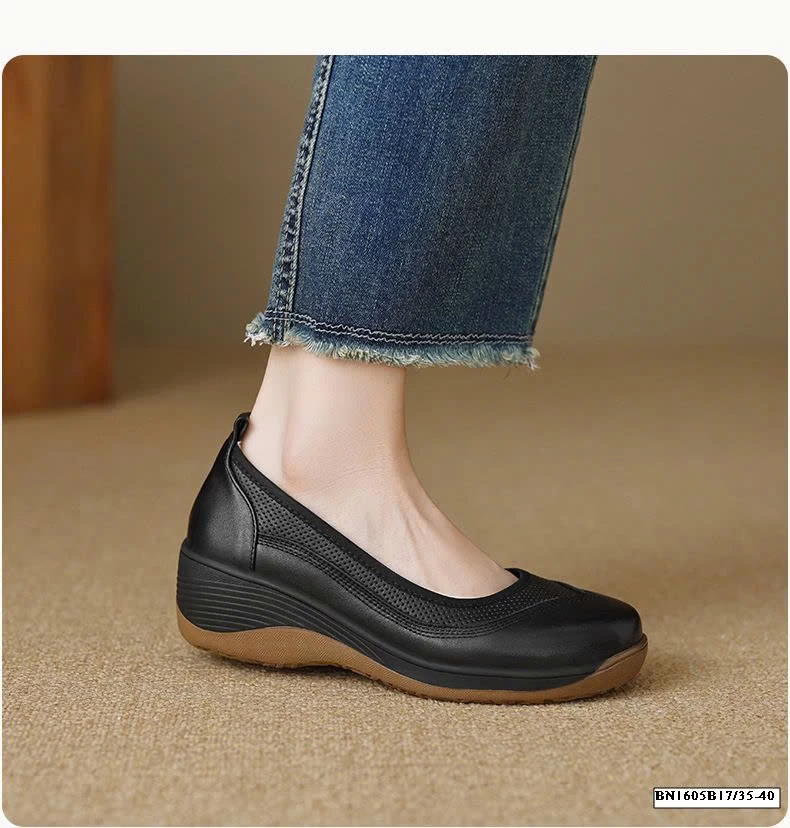 GIÀY LƯỜI NỮ ĐẾ CAO